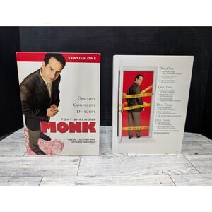 (NEW & SEALED) Monk - First Season / Season 1 / Season One Series (DVD)